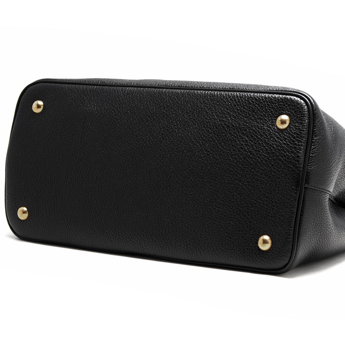 プラダ PRADA トートバッグ/ショルダーバッグ ヴィッテロ ダイノ/VITELLO DAINO ブラック  レディース 1BA579 2BBE F0002​