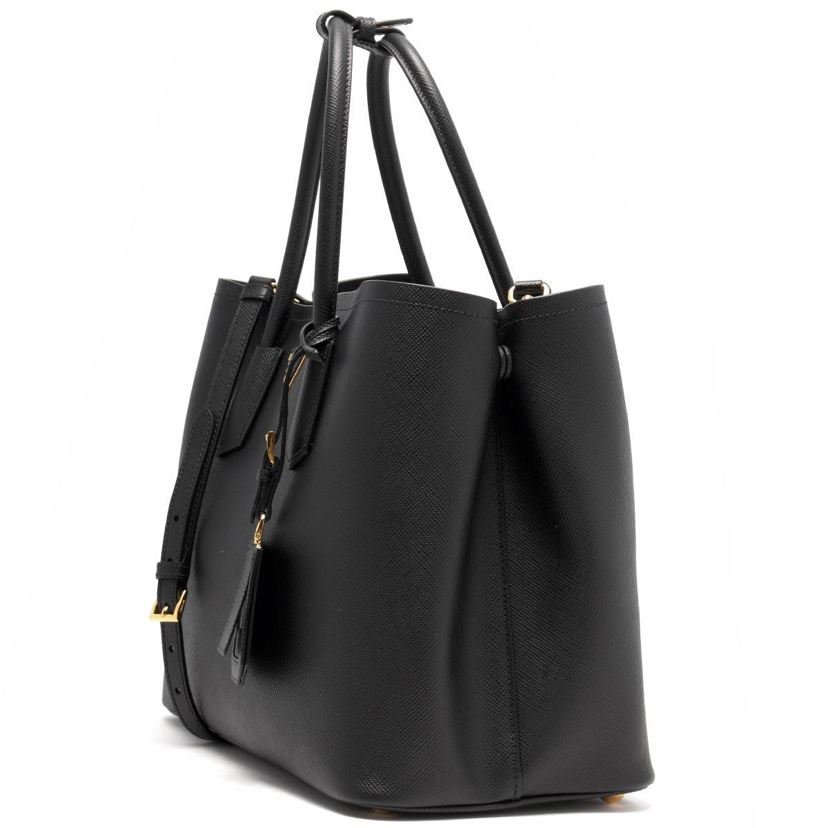 プラダ  PRADA トートバッグ/ショルダーバッグ サフィアーノ キュイール 【SAFFIANO CUIR】 ブラック レディース 1BG756 2A4A F0632 ​