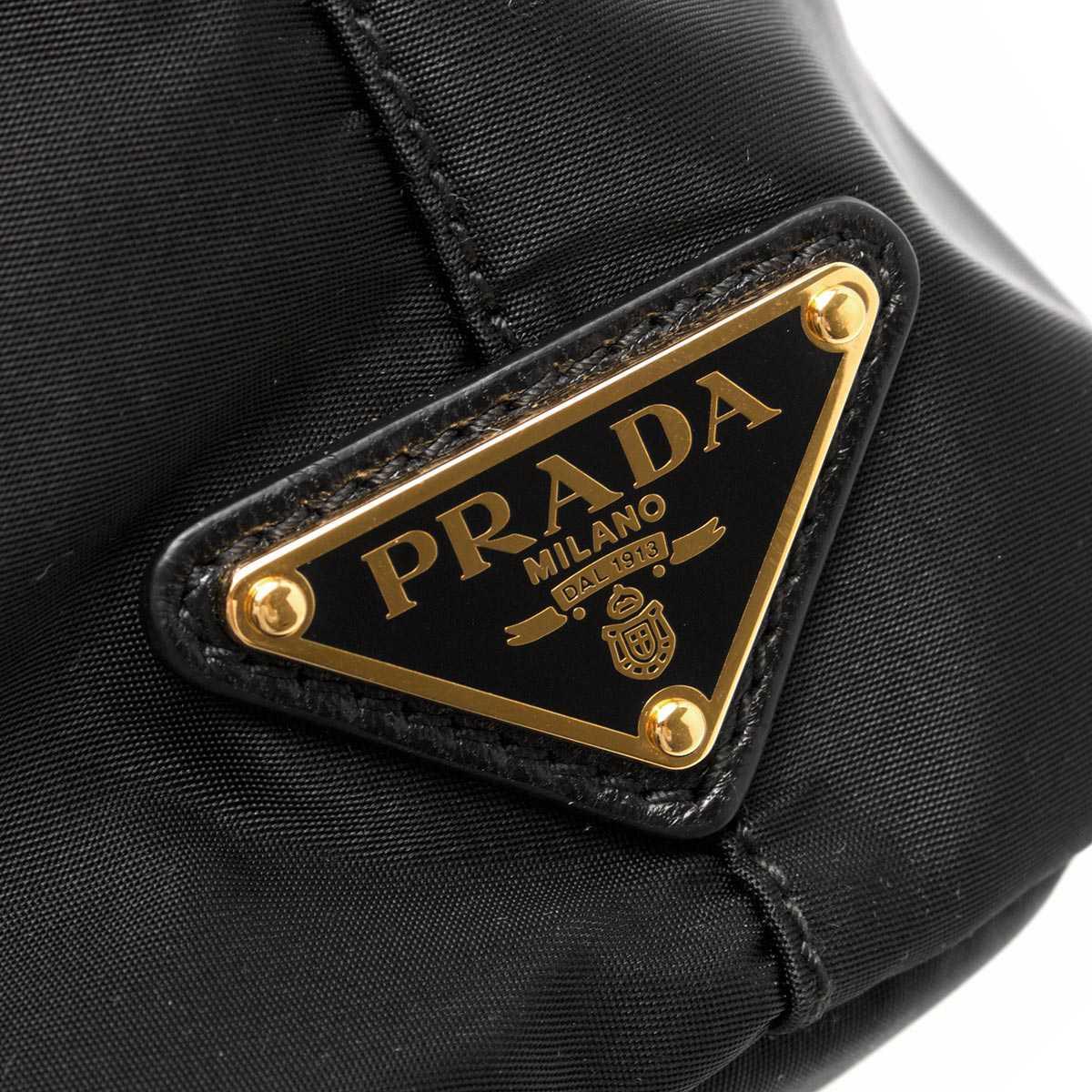 プラダ PRADA トートバッグ/ショルダーバッグ ジャガード JACQUARD PASSAM　 三角ロゴプレート ブラック レディース 1BA084 2EHW F0002 ​