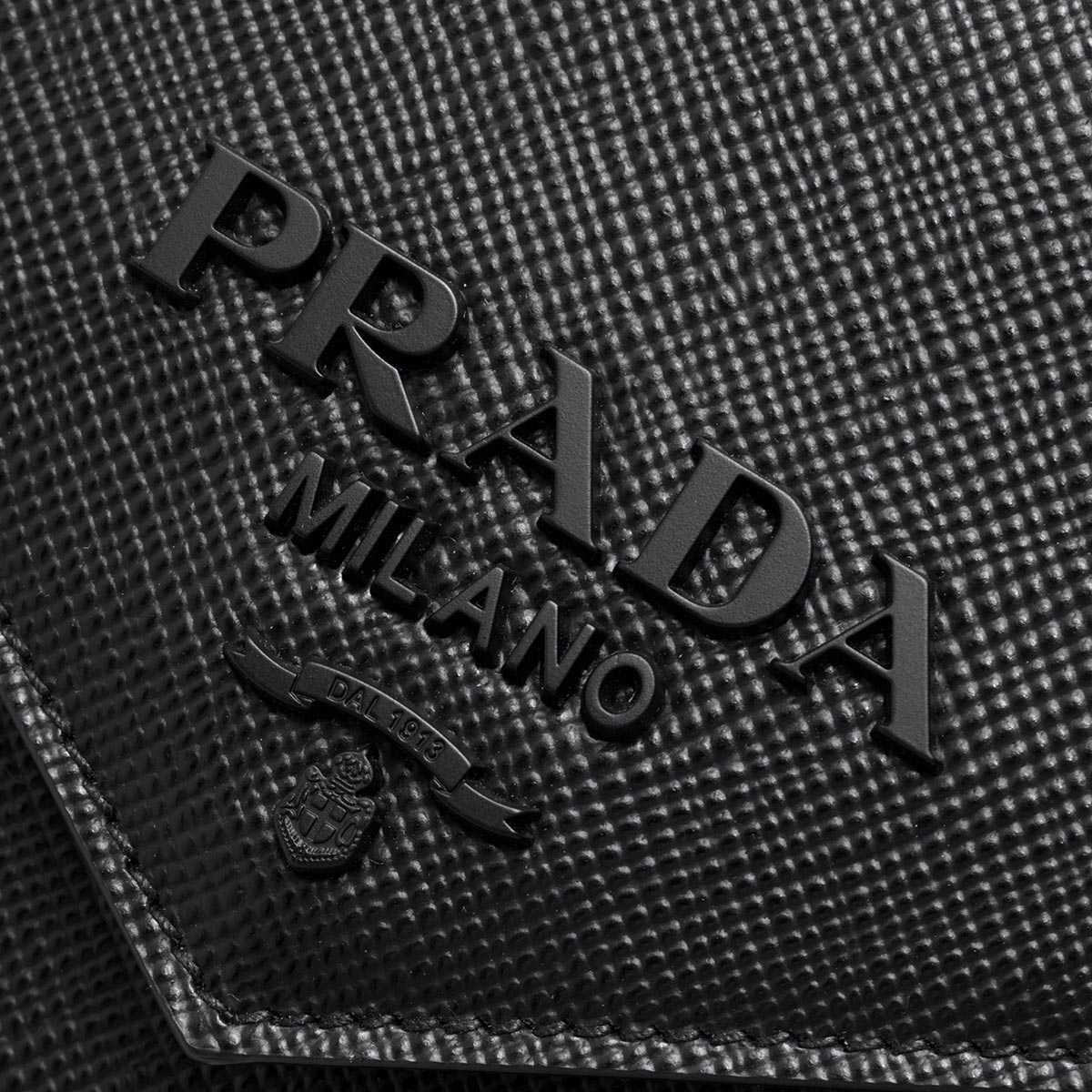 プラダ PRADA ショルダーバッグ/モノクロームバッグ サフィアーノ キュイール/SAFFIANO CUIR C ブラック 1BD127 2ERX F0632