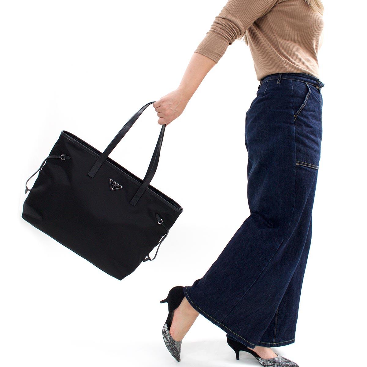 プラダバッグ PRADA トートバッグ ヴェラ VERA ブラック 1BG401 V44 F0002