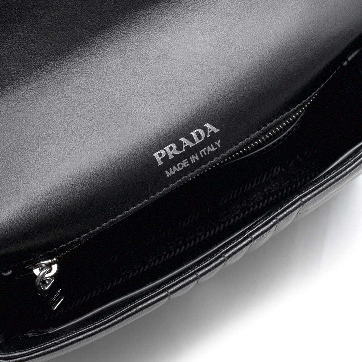 プラダ PRADA ショルダーバッグ ソフトカーフ インプントゥーレ/SOFT CALF IMPUN ブラック レディース 1BD107 2D91 F0002 ​