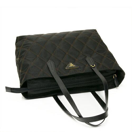 プラダ PRADA ショルダーバッグ トートバッグ トートバッグ ブラック/ブラウン 1BG085 2EJR F0807 