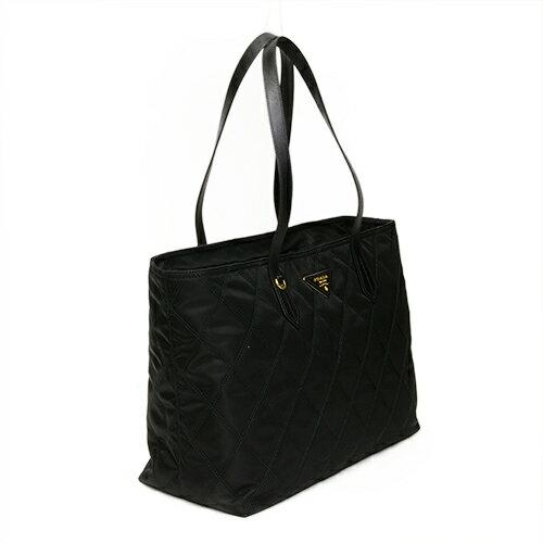 プラダバッグ PRADA トートバッグ ブラック 1BG085 2EJR F0002