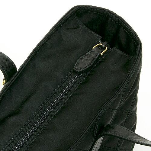 プラダバッグ PRADA トートバッグ ブラック 1BG085 2EJR F0002