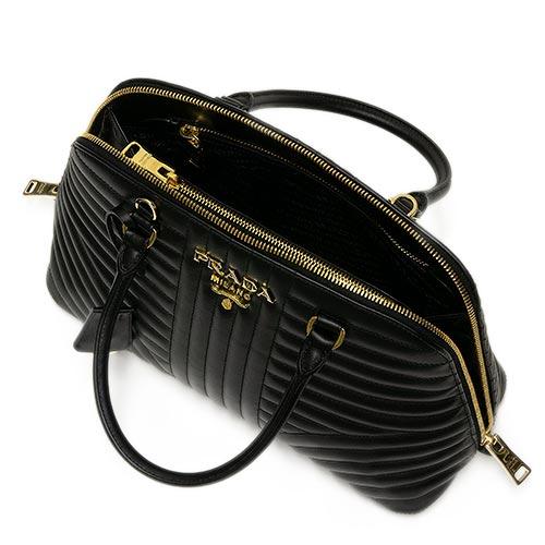 プラダ PRADA レディース ショルダーバッグ ハンドバッグ(2WAY仕様) ブラック 1BA002 2D91 F0632