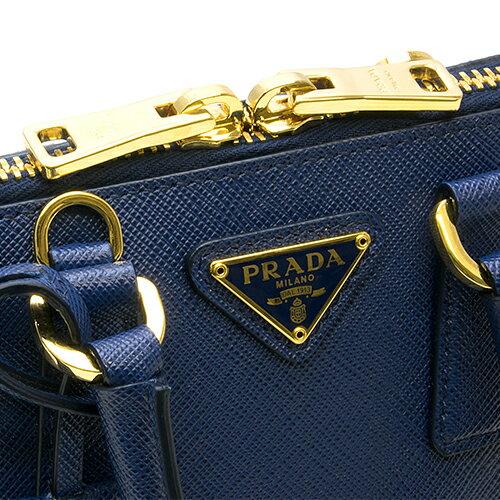 プラダ PRADA ミニハンドバッグ(2WAY仕様) promenade mini ミニプロムナードバッグ ブルー 1BH851 NZV F0016