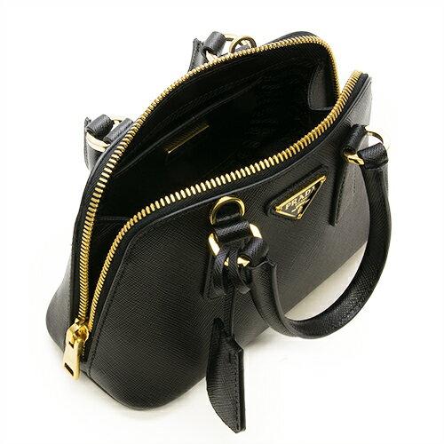 プラダ PRADA ミニハンドバッグ(2WAY仕様) promenade mini ミニプロムナードバッグ ブラック 1BH851 NZV F0002 