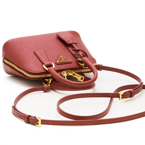 プラダ PRADA ミニハンドバッグ(2WAY仕様) promenade mini ミニプロムナードバッグ レッド 1BH851 NZV F068Z 