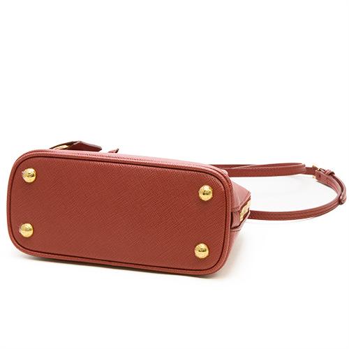 プラダ PRADA ミニハンドバッグ(2WAY仕様) promenade mini ミニプロムナードバッグ レッド 1BH851 NZV F068Z 
