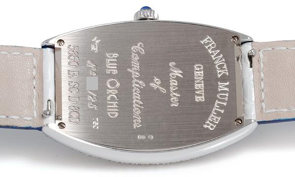 フランク・ミュラー トノウカーベックス ブルー・オーキッド 5850 B SCD 8CD