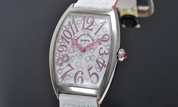 フランク・ミュラー トノウカーベックス ピンク・オーキッド  5850 B SC