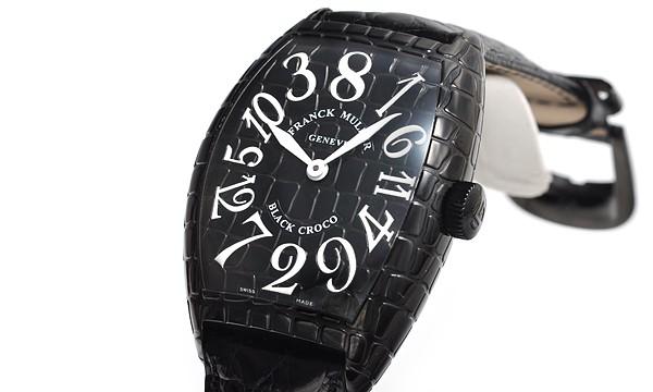 フランク・ミュラー トノウカーベックス クレージーアワーズ ブラッククロコ 8880CH BLK CRO