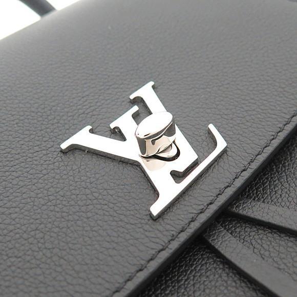 ルイ ヴィトン VUITTON ロックミー・バックパック レザー　ノワール/黒/ブラック  リュック M41815​