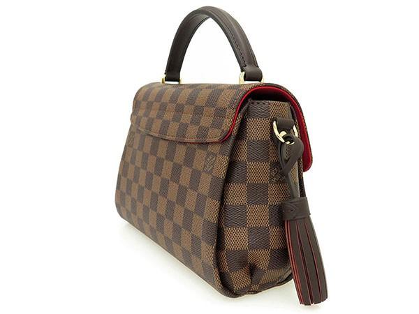 ルイヴィトン ハンドバッグ ダミエ クロワゼット  LOUIS VUITTON ヴィトン バッグ クロスボディ 斜め掛け ポシェット N53000​