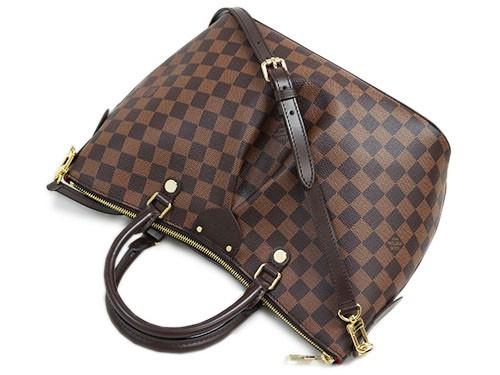 ルイヴィトン バッグ LOUIS VUITTON　ヴィトン　ダミエ　LV　トートバッグ　2WAY　シエナMM　エベヌ　N41546