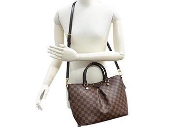 ルイヴィトン バッグ LOUIS VUITTON　ヴィトン　ダミエ　LV　トートバッグ　2WAY　シエナMM　エベヌ　N41546