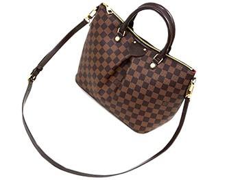 ルイヴィトン バッグ LOUIS VUITTON　ヴィトン　ダミエ　LV　トートバッグ　2WAY　シエナMM　エベヌ　N41546
