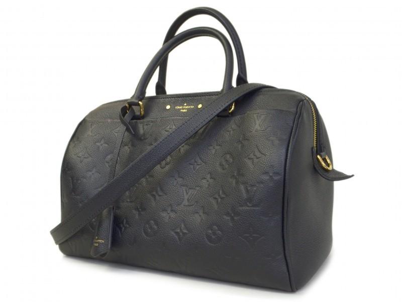 LOUIS VUITTON Enpreinte アンプラント/ノワール スピーディ・バンドリエール30 NM M42406