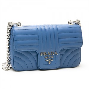 プラダバッグ PRADA ショルダーバッグ ライトブルー 1BD107 2D91 F0P9S 