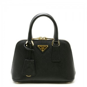 プラダ PRADA ミニハンドバッグ(2WAY仕様) promenade mini ミニプロムナードバッグ ブラック 1BH851 NZV F0002 