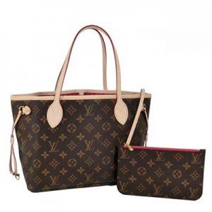 ルイヴィトン トートバッグ モノグラム ネヴァーフルPM ポーチ付き  LOUIS VUITTON ヴィトン バッグ  M41245​