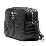 プラダ PRADA ショルダーバッグ ソフト カーフ インパーツ SOFT CALF IMPUNTU ブラック  レディース 1BH083 2D91 F0002