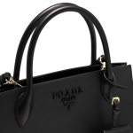 プラダ PRADA ハンドバッグ/ショルダーバッグ サフィアーノ キュイール SAFFIANO CUIR C モノクーロム ブラック  レディース 1BA155 2ERX F0002