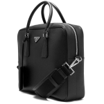 プラダ PRADA ビジネスバッグ/ショルダーバッグ サフィアーノ トラベル SAFFIANO TRAVEL ブラック  メンズ 2VE891 9Z2 F0002