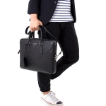 プラダ PRADA ビジネスバッグ/ショルダーバッグ SAFFIANO ブラック  メンズ 2VE368 9Z2 F0002​