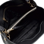 プラダ PRADA トートバッグ/ショルダーバッグ ヴィッテロ ダイノ/VITELLO DAINO ブラック  レディース 1BA579 2BBE F0002​