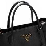 プラダ PRADA トートバッグ/ショルダーバッグ ヴィッテロ ダイノ/VITELLO DAINO ブラック  レディース 1BA579 2BBE F0002​
