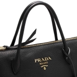 プラダPRADA トートバッグ/ショルダーバッグ ヴィッテロ ダイノ/VITELLO DAINO ブラック  レディース 1BA157 2BBE F0002​