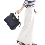 プラダPRADA トートバッグ/ショルダーバッグ ヴィッテロ ダイノ/VITELLO DAINO ブラック  レディース 1BA157 2BBE F0002​
