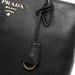 プラダPRADA トートバッグ/ショルダーバッグ ヴィッテロ ダイノ/VITELLO DAINO ブラック  レディース 1BA157 2BBE F0002​