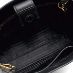 プラダバッグ PRADA トートバッグ/ショルダーバッグ サフィアーノ ソフトカーフ/SAFFIANO SOFT CALF ブラック  レディース 1BA113 2BHD F0002​