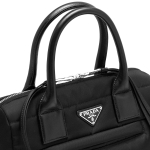 プラダ PRADA ハンドバッグ/ショルダーバッグ テスート ボーマー TESSUTO BOMBER 三角ロゴプレート ブラック  レディース 1BB025 2A4G F0002​