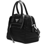 プラダ PRADA ハンドバッグ/ショルダーバッグ テスート ボーマー TESSUTO BOMBER 三角ロゴプレート ブラック  レディース 1BB025 2A4G F0002​