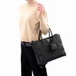 プラダ PRADA トートバッグ/ショルダーバッグ ヴィッテロ ダイノ VITELLO DAINO ブラック 1BG058 2BBE F0002 