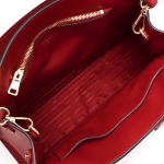 プラダバッグ PRADA ハンドバッグ/ショルダーバッグ サフィアーノ キュイール SAFFIANO CUIR C モノクーロム フォーコレッド  レディース 1BA155 2ERX F068Z​