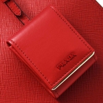 プラダバッグ PRADA ハンドバッグ/ショルダーバッグ サフィアーノ キュイール SAFFIANO CUIR C モノクーロム フォーコレッド  レディース 1BA155 2ERX F068Z​