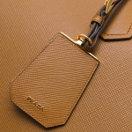プラダ PRADA トートバッグ/ショルダーバッグ サフィアーノ キュイール 【SAFFIANO CUIR】 キャラメル&マルモグレー  レディース 1BG775 2A4A F0S01​