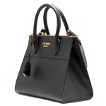 プラダバッグ PRADA ハンドバッグ/ショルダーバッグ サフィアーノ シティ SAFFIANO CITY C パラディグムバッグ ブラック 1BA103 2EVU F0002 