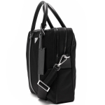 プラダ PRADA ビジネスバッグ/ショルダーバッグ TESSUTO SAFFIANO 三角ロゴプレート ブラック 2VE002 064 F0002 