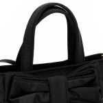 プラダ PRADA トートバッグ/ショルダーバッグ ジャガード JACQUARD PASSAM　 三角ロゴプレート ブラック レディース 1BA084 2EHW F0002 ​