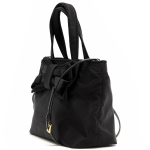 プラダ PRADA トートバッグ/ショルダーバッグ ジャガード JACQUARD PASSAM　 三角ロゴプレート ブラック レディース 1BA084 2EHW F0002 ​