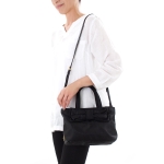 プラダ PRADA トートバッグ/ショルダーバッグ ジャガード JACQUARD PASSAM　 三角ロゴプレート ブラック レディース 1BA084 2EHW F0002 ​