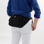 プラダ PRADA ウエストバッグ/ボディバッグ テスート マウンテン/TESSUTO MONTAGN 三角ロゴプレート ブラック 2VL003 973 F0002