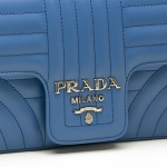 プラダバッグ PRADA ショルダーバッグ ライトブルー 1BD107 2D91 F0P9S 