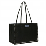 プラダ PRADA ショルダーバッグ エティケット トートバッグ ブラック/ライトブルー 1BG122 2BOD F0OK0
